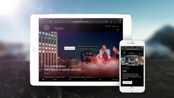 Petra Němcová and the Mercedes-Benz GLC