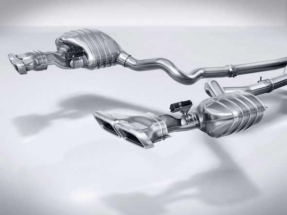 AMG Performance-Abgasanlage AMG performance exhaust system